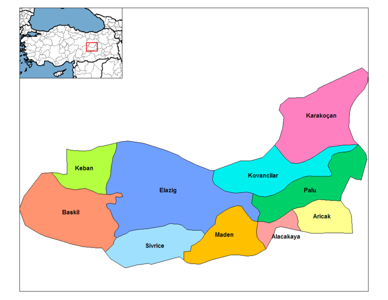 ELAZIĞ (Tüm bölgeler)